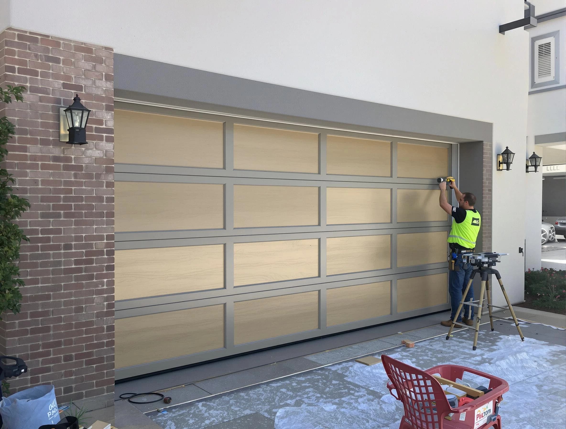 Garage door replacement service by Medford Garage Door Repair in Medford